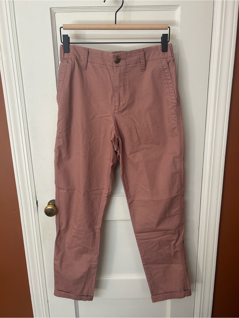 Old Navy Easy Chino Pant in Dusty Cedar